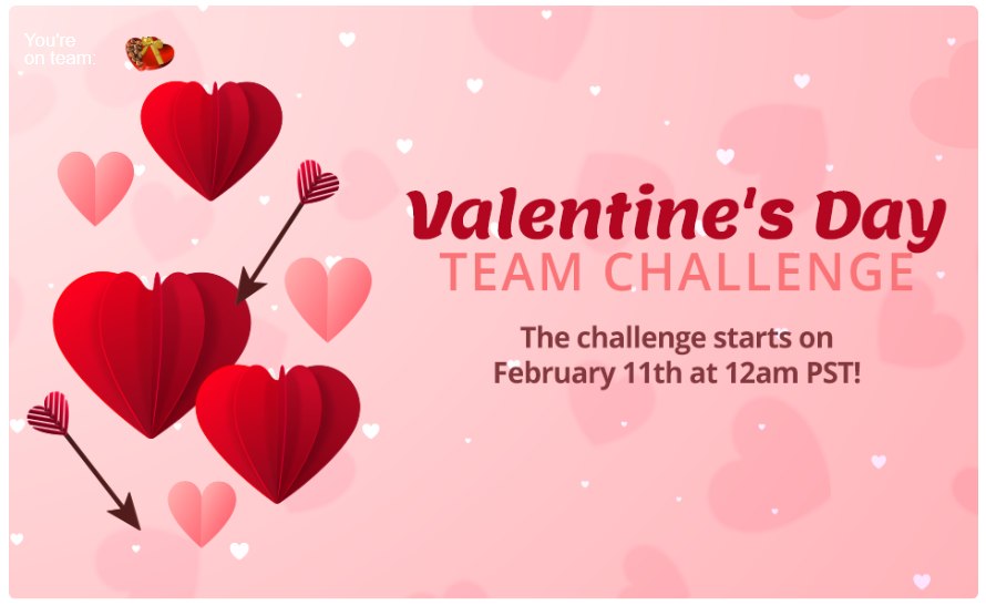 Valentine’s Day Team Challenge